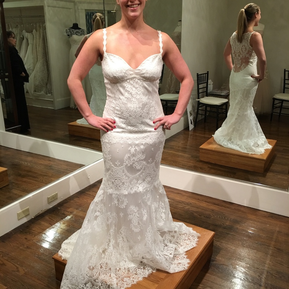 Designer Claire Pettibone gorgeous wedding dress